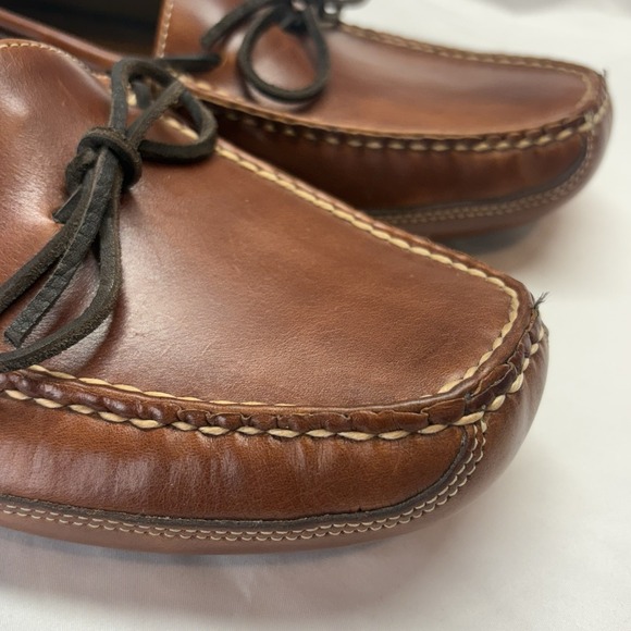 Men's L.L. Bean Bison Double‑Sole Slipper Leather‑Lined Size 12 D New (No Box) - Picture 15 of 16